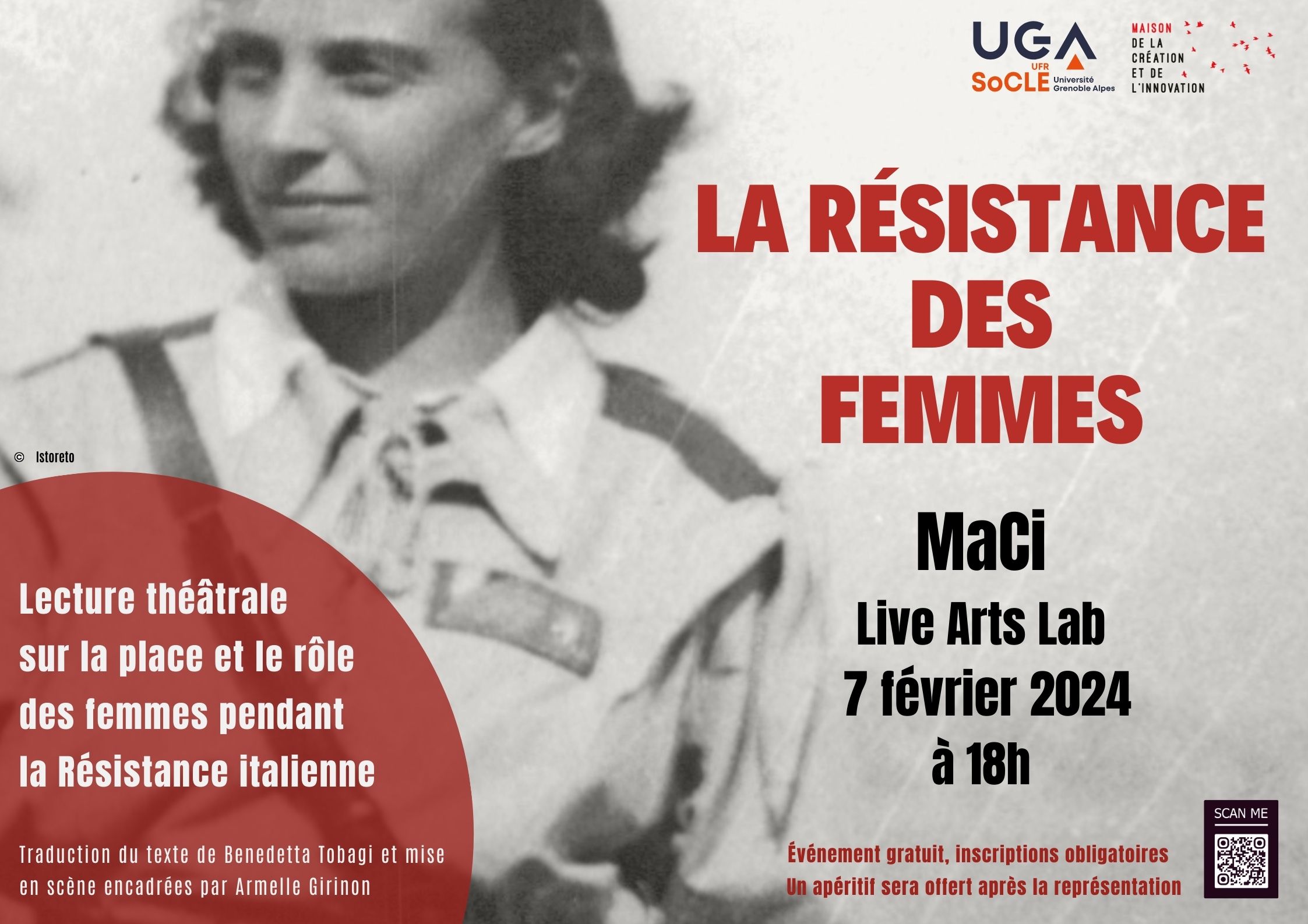 Lecture théâtrale – La Résistance des femmes