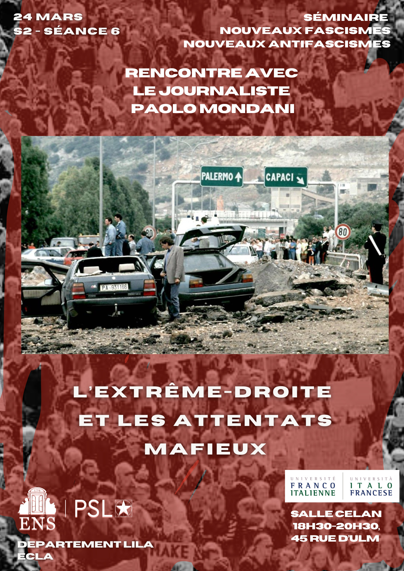 L&rsquo;extrême droite et les attentats mafieux. Rencontre avec le journaliste Paolo Mondani