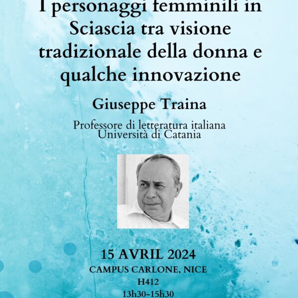 Rencontre avec le professeur Giuseppe Traina